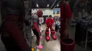 Deadpool giving me a helping hand 