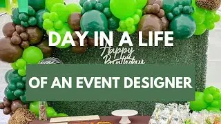 Day In A Life As An Event Designer | Come To My Events With Me 🔥