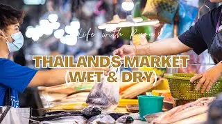 THAILAND'S MARKET | Wet & Dry Goods😍 #thaifood