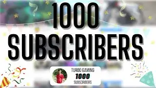 Thank you Everyone for 1000 SUBSCRIBERS! + Giveaway!🎉