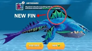 ABYSSHARK NEW DESIGN GAMEPLAY 2025 - Hungry Shark Evolution