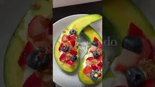 Avocado Bowl 🥑#shorts #love #for #tiktokmashup2022 #tiktokmashup #memes #model #cooking #tiktok