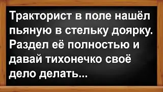 Пьяная в стельку доярка и тракторист... Анекдоты! Юмор! Позитив!