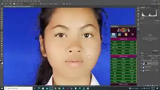 How to edit the photo of student card