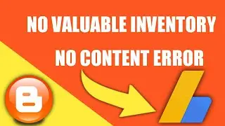 Valuable Inventory No content Error 🔥🔥 Solved | Tech Reveal