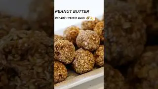 Snack like a pro! PB banana protein balls 🍌🥜 – a favorite #recipe of the #uswnt