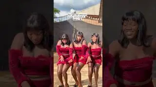 Roses triplets vibing to Ogechi Davido verse. #dance #triplets #youtubeshorts #explore #dance