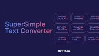 SuperSimple Text Converter by STLRAxis