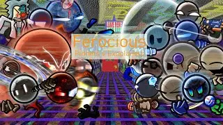 FNF Ferocious but the Pluto's Reprisal Part 4 characters sings it