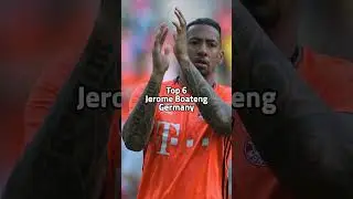 Top 10 football players with the most tattoos in Europe.