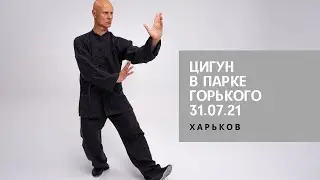 Вибрационный ЦИГУН, парк Горького, Харьков. 31.07.21