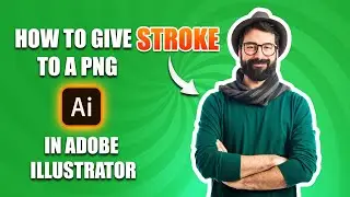 How to Add outline to an image in adobe illustrator | Quick Tutorial