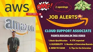 🔥🔥🔥Job Alert!🔥🔥🔥 Cloud Support Associate| Amazon Web Service| 18+ LPA | AWS \ Fresher Eligible