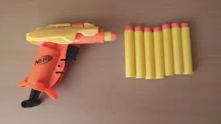 Супер бюджетный оригинальный бластер NERF stinger-SD1! Супер классный бластер.