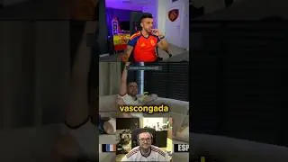 DjMario REACTS to Xokas with Spain's goal 🇪🇸😂 