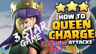 queen charge || th12 easy 3 star || bowlers with PEKKA (clash of clans)