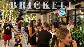 A WALK THROUGH BRICKELL MIAMI, THE MODERN HEART OF YHE CITY 4K UHD MIAMI FL USA