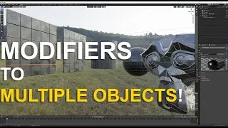 Max to Blender - Modifiers to Multiple Objects
