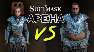 Арена для нпс соплеменников! Прокачка боевых навыков! SOULMASK