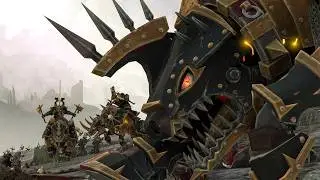Warriors of Chaos VS Empire of Man Cinematic Battle | Total War Warhammer 3