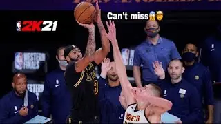 NBA 2k21 Anthony Davis Build!!