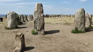 Ales stenar, Kåseberga, Ystad kommun.