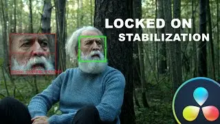 LOCKED-ON STABILIZATION EFFECT | Davinci Resolve Tutorial | SUPER EASY