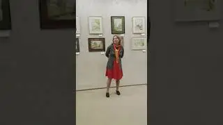 Открытие выставки Ольги Павловой в Обнинске в  "Империале". Вступительное слово. 3 февраля 2024