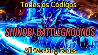 SHINOBI BATTLEGROUNDS CODES | ROBLOX | JUNHO 2024 | CÓDIGOS SHINOBI BATTLEGROUNDS | GIFT CODES