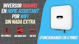 Quick and easy integration of the Huawei SUN2000 Inverter into Home Assistant