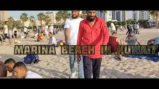 Beautiful Marina Beach  Kuwait city|#2023 #foryou