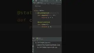 Class Method vs  Static Method in Python 