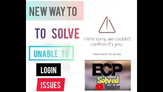 New And Fast Way To Resolve PayPal Login Error, We're Sorry We Couldn't confirm it's you 