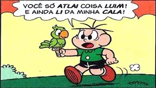 O Papagaio do Azar l Gibi Turma da Monica