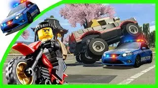ПОЛИЦЕЙСКИЙ ГРУЗОВИК и Ограбление Банка в LEGO City Undercover 15-серия