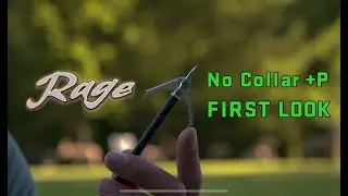 Rage No Collar + P Broadhead- The Ultimate Expandable for Lower Poundage and Higher Penetration