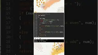 C program to check even or odd number // C programming // C tutorials