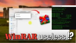 How to Create ZIP Files from CMD in Windows | No Software Needed!
