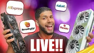 (CORRENDO DE PROMO FAKE) ALIEXPRESS, TERABYTE E PICHAU! PLACA DE VIDEO, RYZEN E KIT XEON EM PROMO?