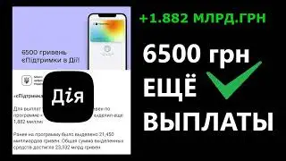 6500 грн Еще Выплаты єПідтримка ДИЯ