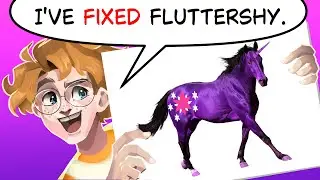 Redesigning MY LITTLE PONY without having watched the show.