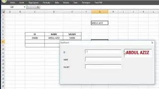 Excel VBA | Show Cell Value In Text Box In User form