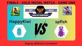 HappyKiwi vs spfish - Gold Medal Match - Game 1 - 2024 Hive Oline World Championship
