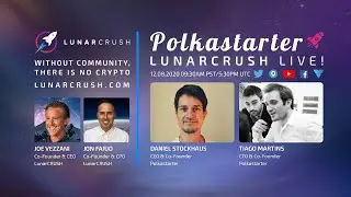 LunarCRUSH Live! with Polkastarter