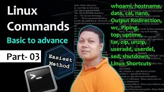 Linux commands | Linux command line | Linux terminal commands for beginners #3 Amader  Canvas
