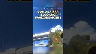 COMO BAIXAR E JOGAR O WARZONE MOBILE 