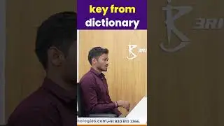 Key from dictionary| Most ask Python interview questions and answers for Data Science