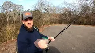Bank Fishing Behind Cherokee High School | Boiling Park, Canton, GA #catfishing #riverfishing