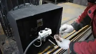 банная печь на газе и дровах