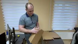 Как собирается самосборная коробка 310x115x50 мм